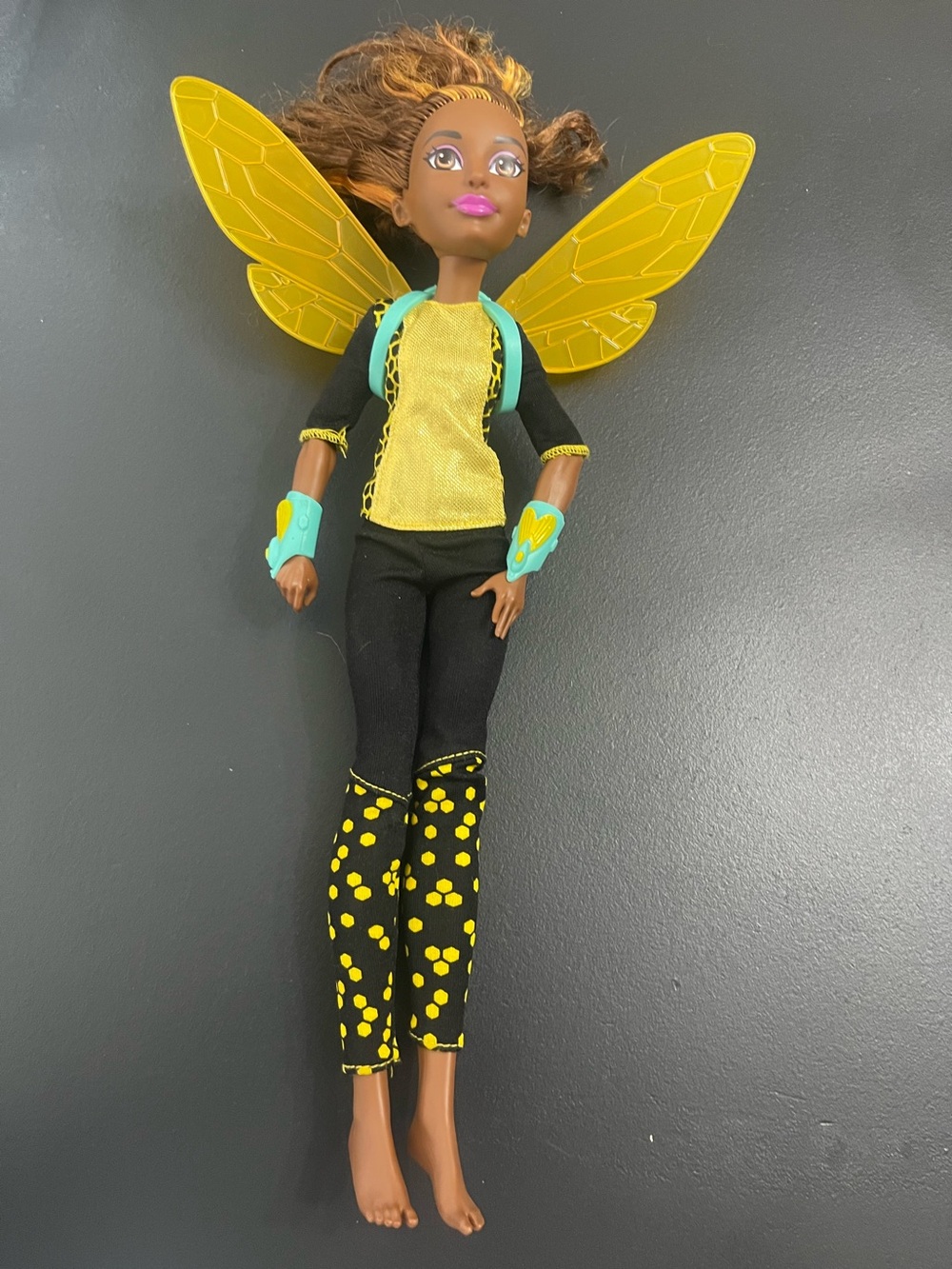 Mattel DC Super Hero Girls Bumble Bee 12” Doll Deluxe